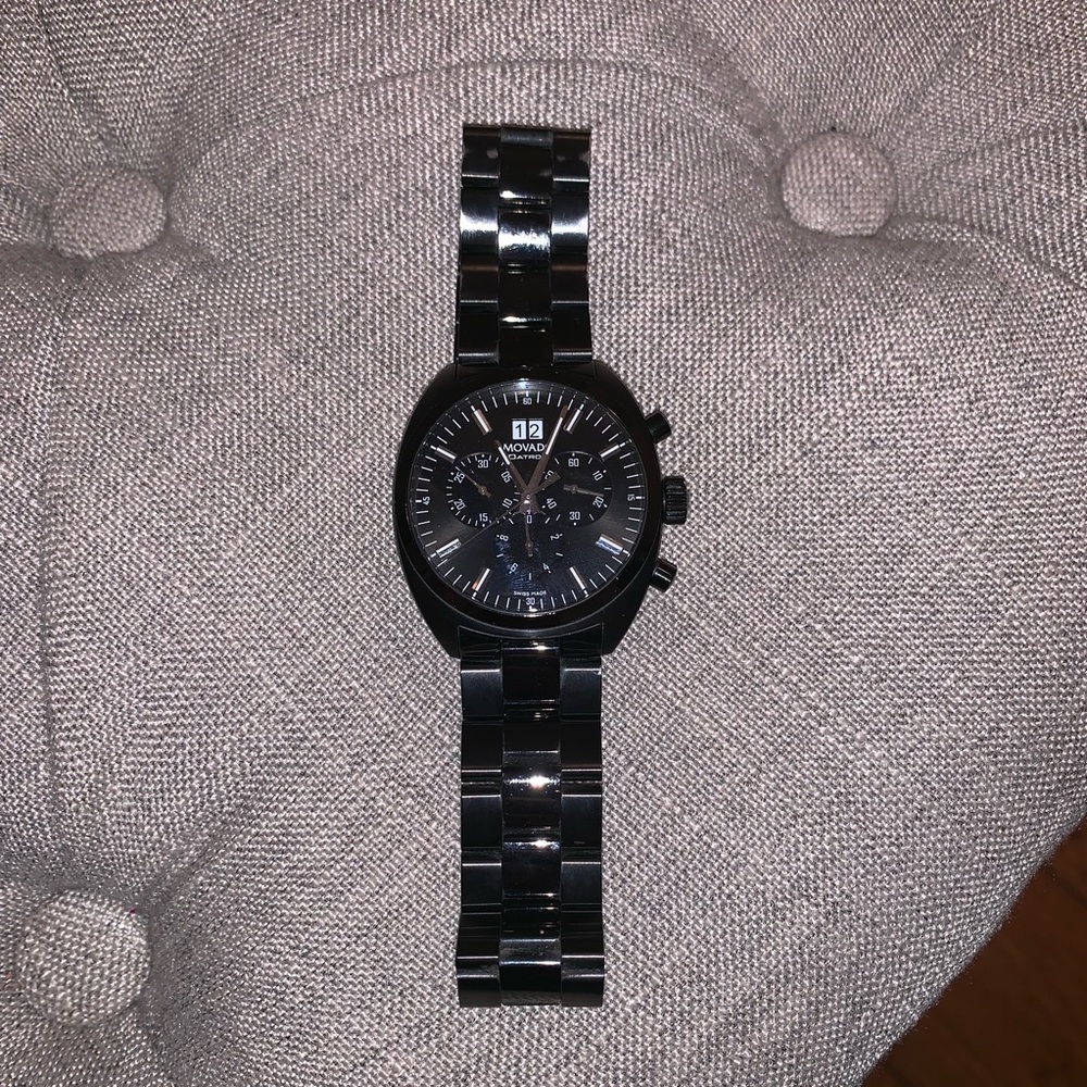 Movado Datron Chronograph Watch - Picture 2 of 6